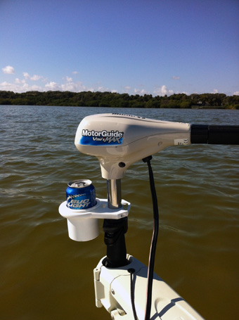 boat cup holders for trolling motors